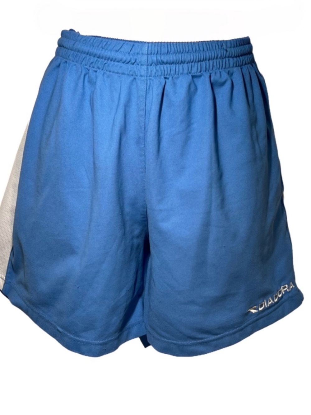 Vintage Diadora Athletic Soccer Shorts - Blue & White